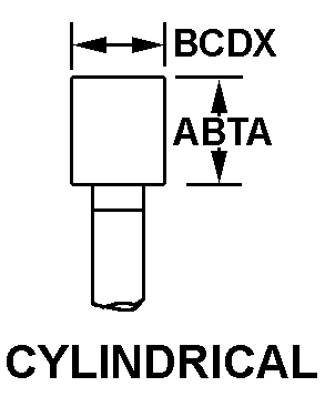CYLINDRICAL style nsn 5130-01-025-3231