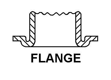 FLANGE style nsn 5325-01-271-0015