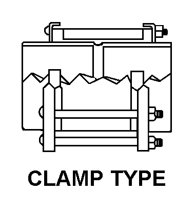 CLAMP TYPE style nsn 4730-01-298-9546