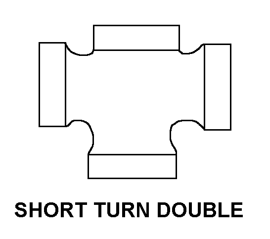 SHORT TURN DOUBLE style nsn 4730-00-640-6447