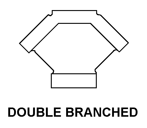 DOUBLE BRANCHED style nsn 4730-01-150-0876