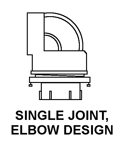 SINGLE JOINT, ELBOW DESIGN style nsn 4730-01-378-8308
