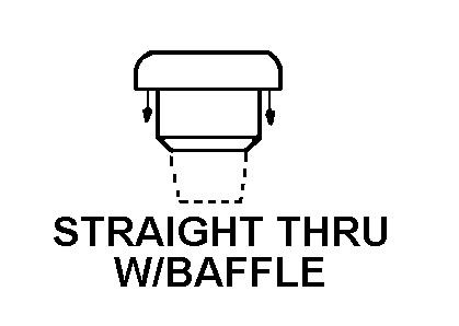 STRAIGHT THRU W/BAFFLE style nsn 4820-01-133-0448