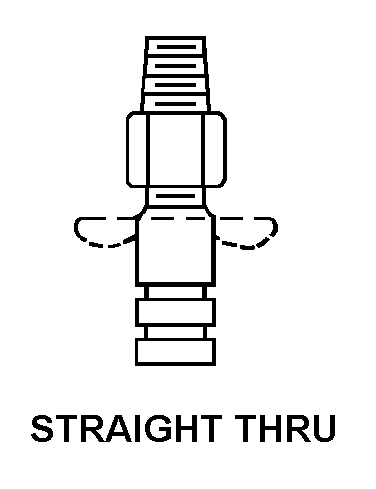 STRAIGHT THRU style nsn 4820-00-142-1992