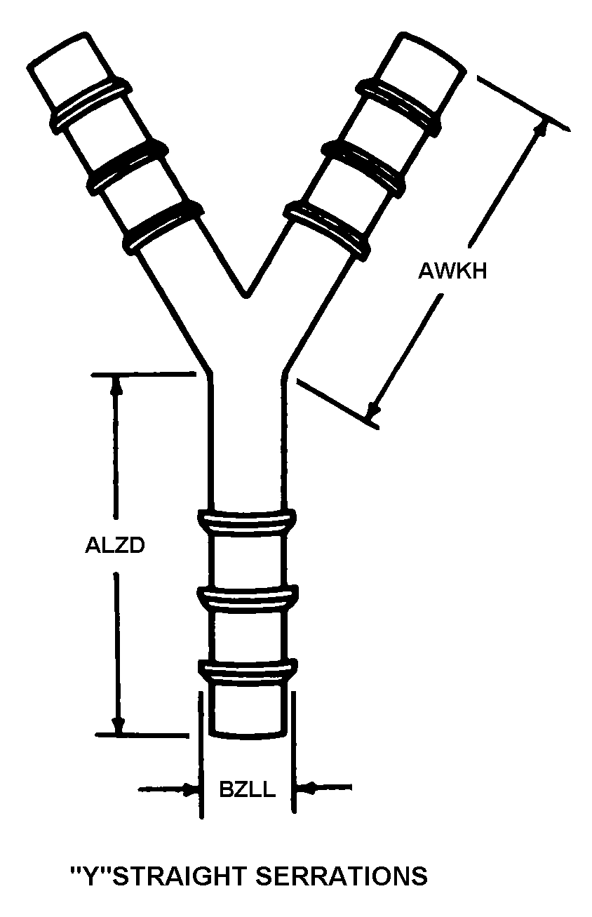 Y STRAIGHT SERRATIONS style nsn 6515-00-900-7133