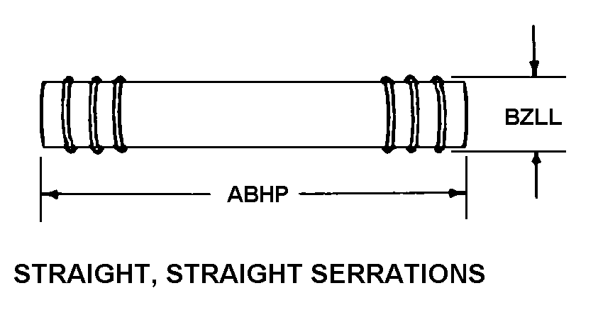 STRAIGHT, STRAIGHT SERRATIONS style nsn 4730-01-592-2400