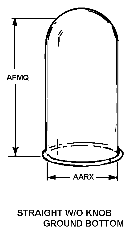 STRAIGHT W/O KNOB GROUND BOTTOM style nsn 6640-00-314-9639
