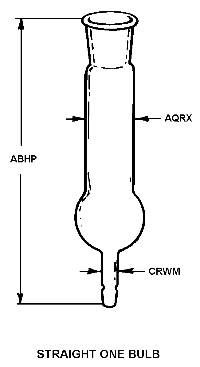 STRAIGHT ONE BULB style nsn 6640-00-492-5629