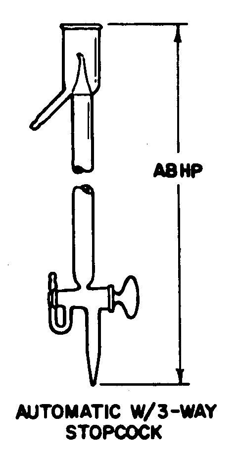 AUTOMATIC W/3-WAY STOPCOCK style nsn 6640-01-031-0591