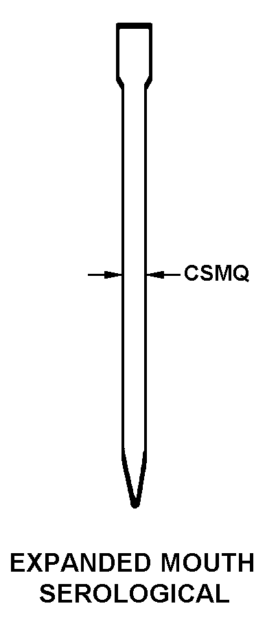 EXPANDED MOUTH SEROLOGICAL style nsn 6640-01-523-3842