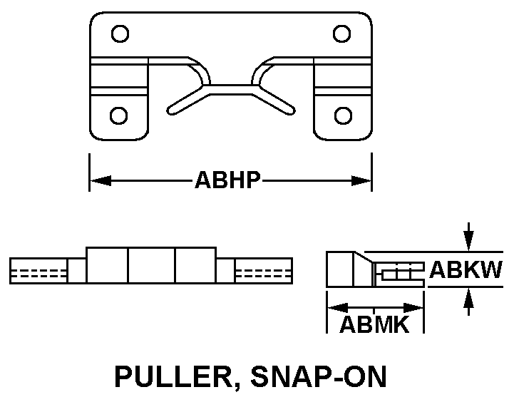 PULLER, SNAP-ON style nsn 5998-01-417-5465