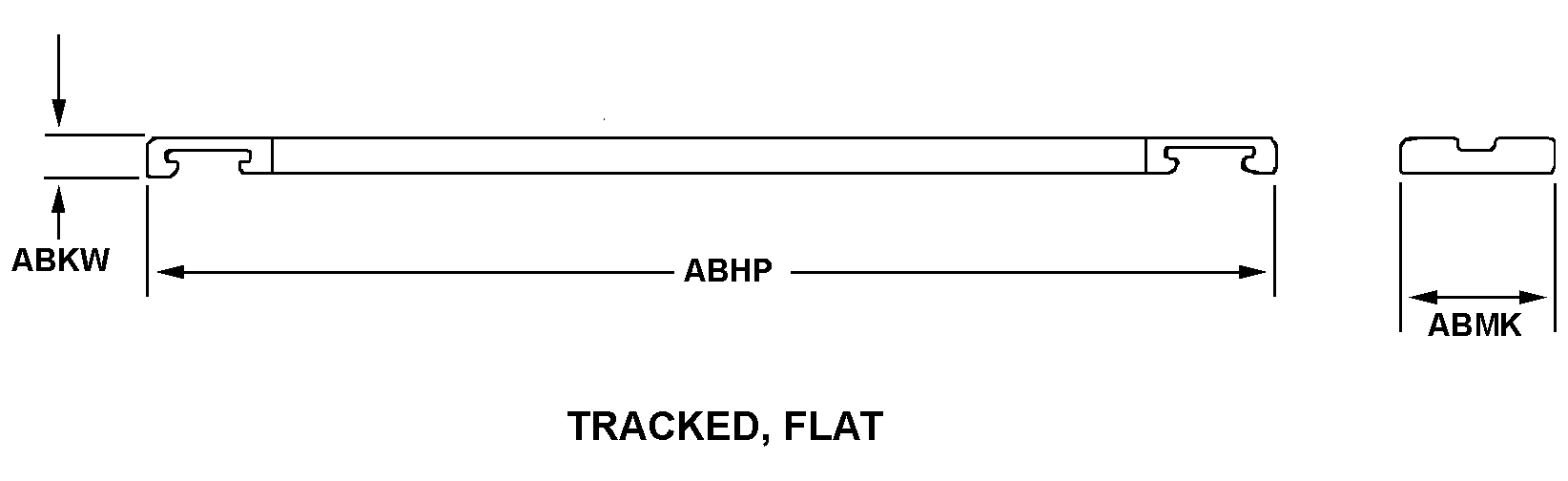 TRACKED, FLAT style nsn 5998-01-361-2657