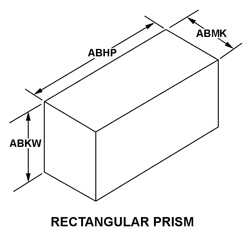 RECTANGULAR PRISM style nsn 5998-01-372-3661