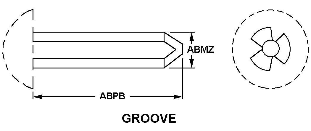 GROOVE style nsn 5315-01-406-3381