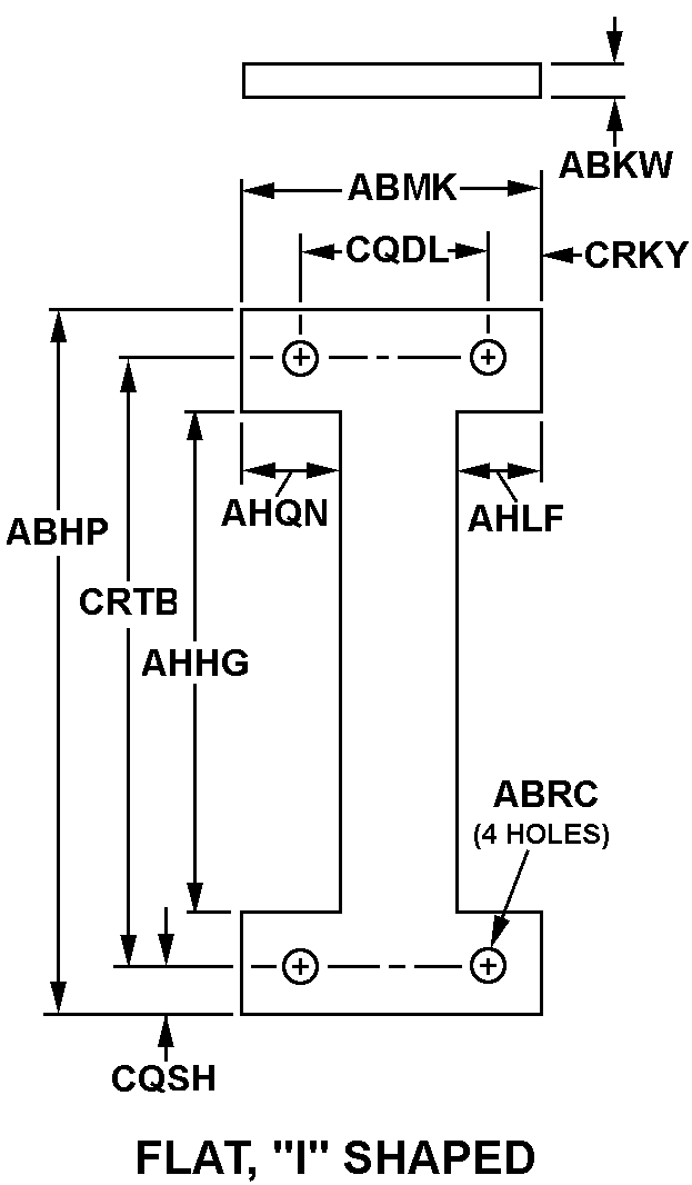 5970-01-116-2124 FIIG A007A0 flat,  FLAT,