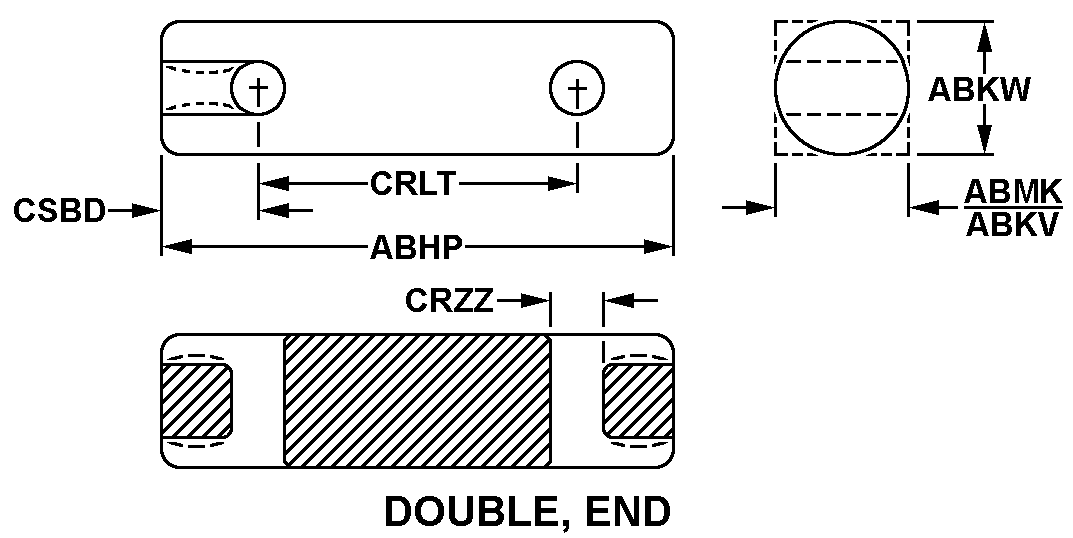 DOUBLE, END style nsn 5970-00-284-5437