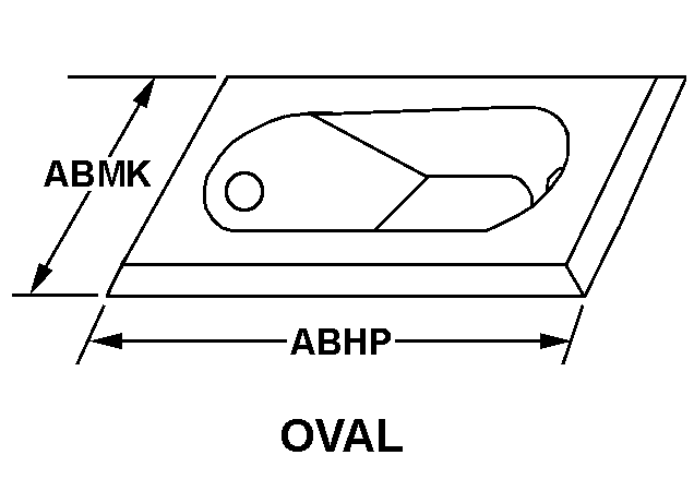 OVAL style nsn 5340-01-488-9417