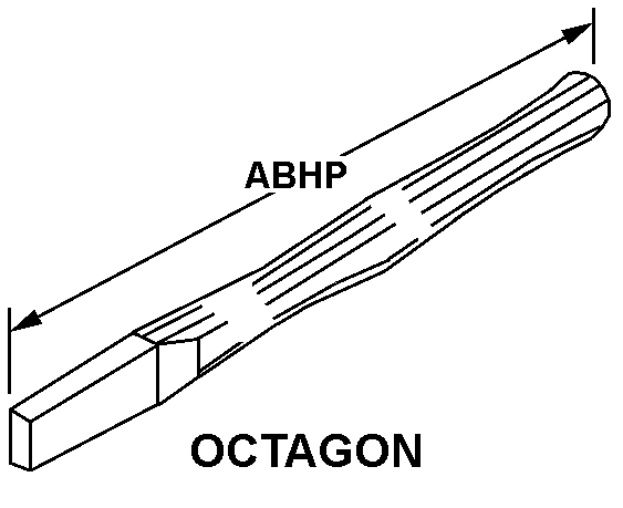 OCTAGON style nsn 5120-01-539-6580