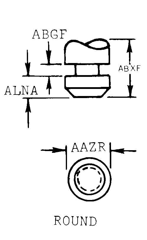 ROUND style nsn 5340-01-468-0210