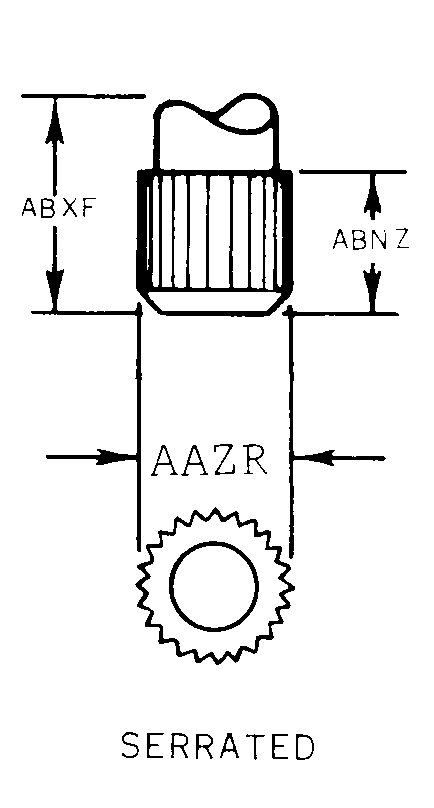 SERRATED style nsn 5340-01-511-7532