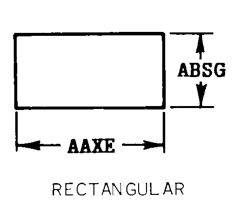 5340-01-600-7003 FIIG A250A0 rectangular style RECTANGULAR style nsn 5340-01-600-7003
