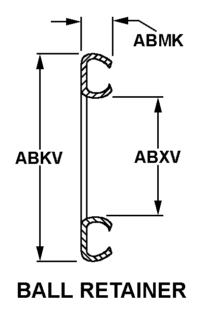 BALL RETAINER style nsn 3110-01-111-5583