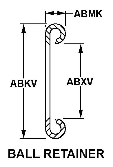 BALL RETAINER style nsn 3110-01-111-5583