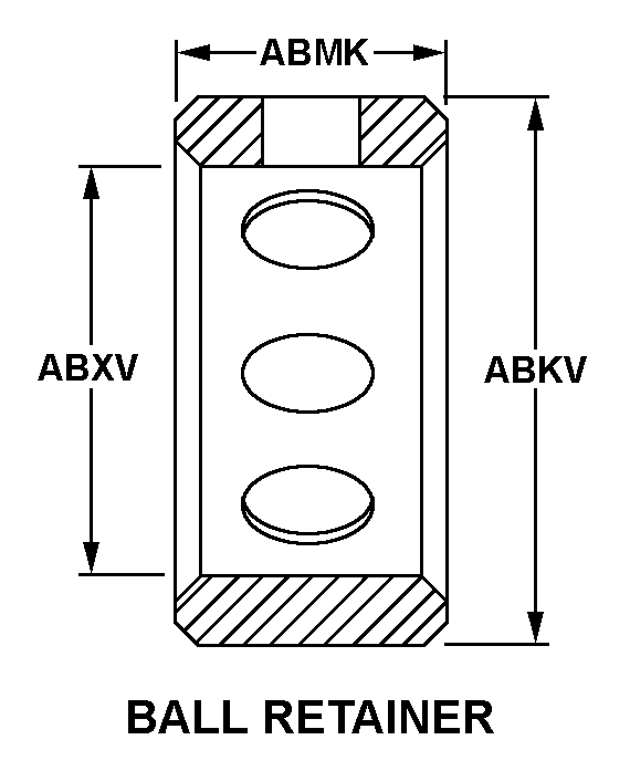 BALL RETAINER style nsn 3110-01-111-5583