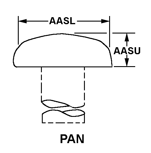 PAN style nsn 5310-01-419-6524