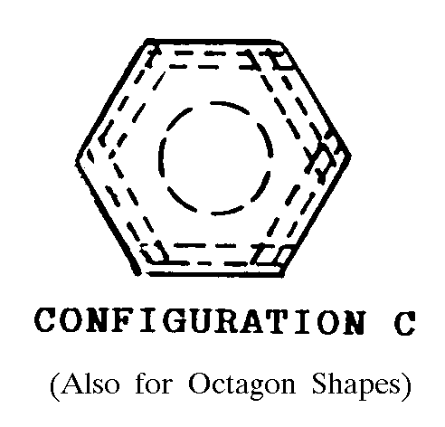 CONFIGURATION C style nsn 5310-00-798-9666