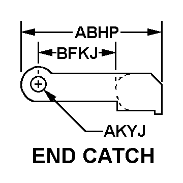 END CATCH style nsn 3040-01-529-2470