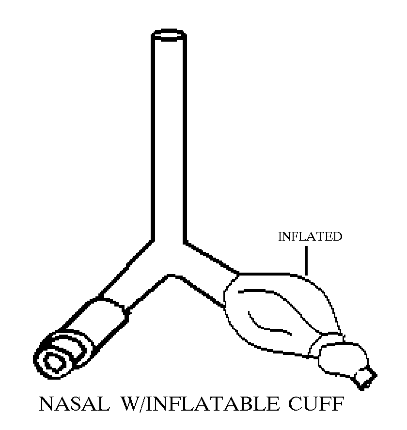 6515-01-510-9398 FIIG A22100 nasal w/inflatable cuff style NASAL W/INFLATABLE CUFF style nsn 6515-01-510-9398