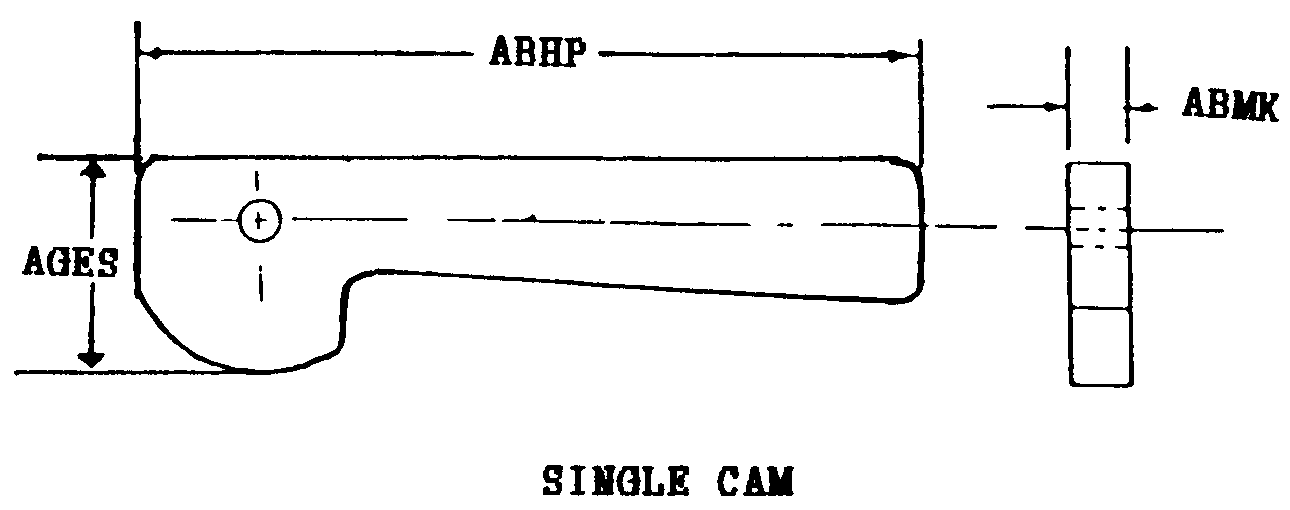 SINGLE CAM style nsn 5340-01-613-6895