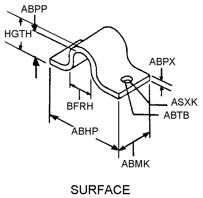 SURFACE style nsn 5340-01-578-3917