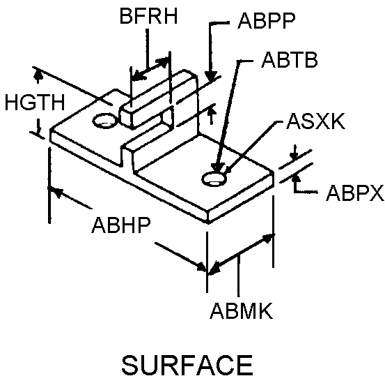 SURFACE style nsn 5340-01-578-3917