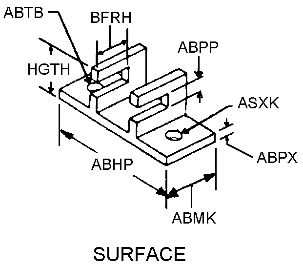 SURFACE style nsn 5340-01-578-3917