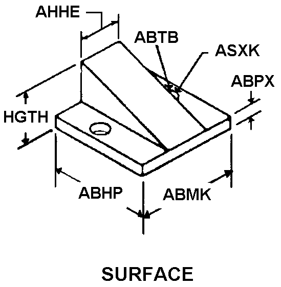 SURFACE style nsn 5340-01-503-1606