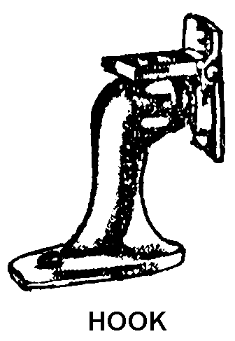 HOOK style nsn 5340-01-522-4154
