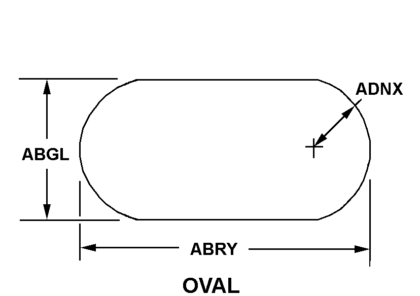 OVAL style nsn 3110-01-106-6614