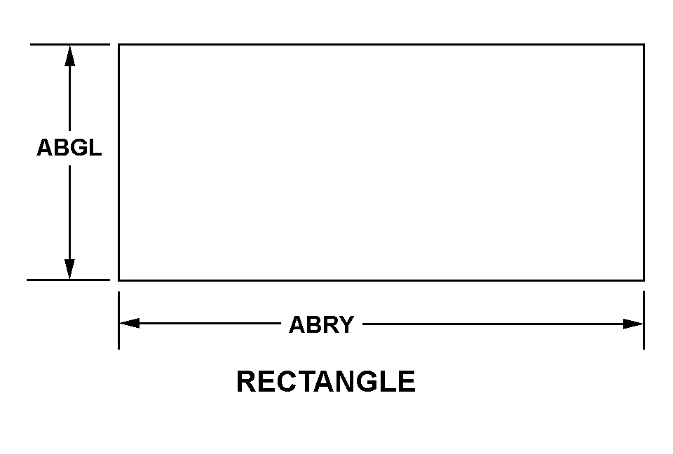 RECTANGLE style nsn 3110-00-873-7578