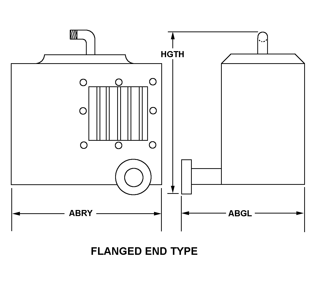 FLANGED END TYPE style nsn 4420-01-359-3766