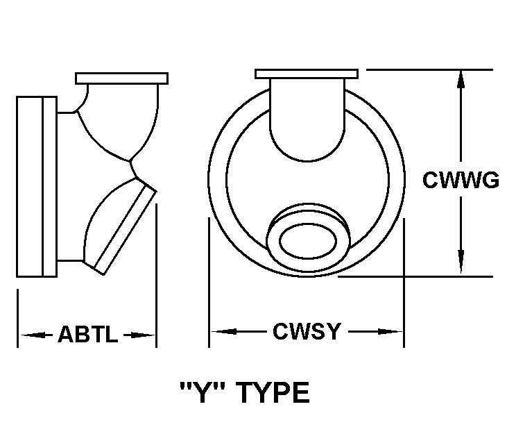 Y TYPE style nsn 4420-01-353-5787