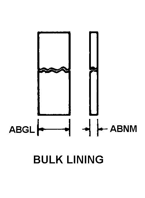 BULK LINING style nsn 2530-00-278-6505
