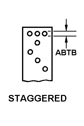 STAGGERED style nsn 2530-00-338-6784