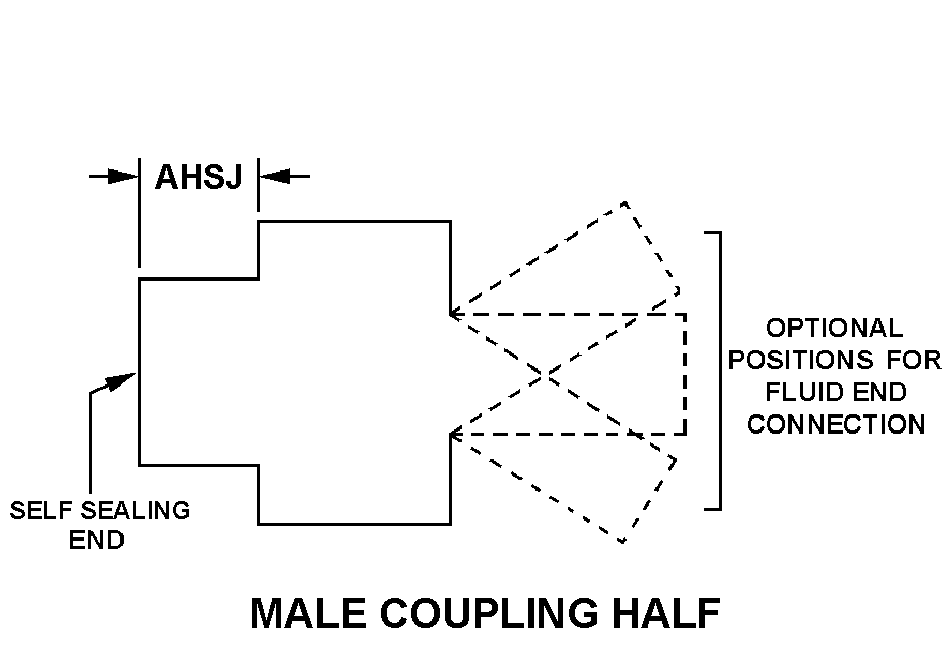 MALE COUPLING HALF style nsn 4730-01-061-5599