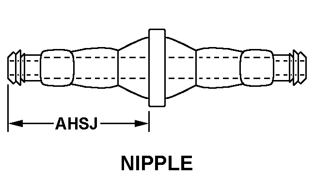 NIPPLE style nsn 4730-01-624-0192