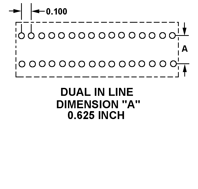 DUAL IN-LINE style nsn 5935-01-038-9585