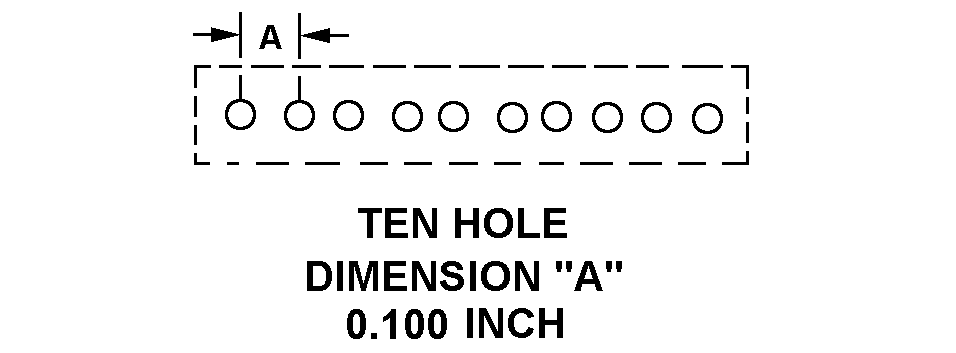 TEN HOLE DIMENSION 