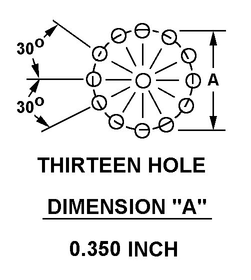 THIRTEEN HOLE style nsn 5935-00-901-0146