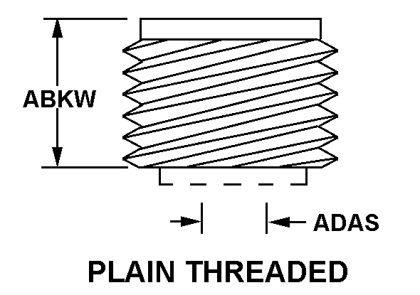 PLAIN THREADED style nsn 4820-00-217-2795